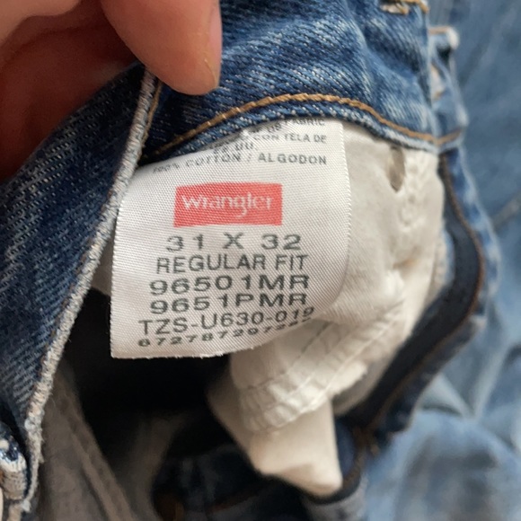 Wrangler blue jeans 31/30 - Picture 5 of 5